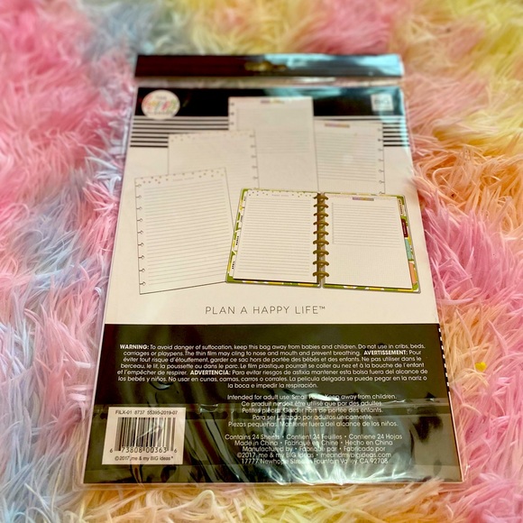 The Happy Planner Other Happy Planner Note Paper Refill 24 Sheets 